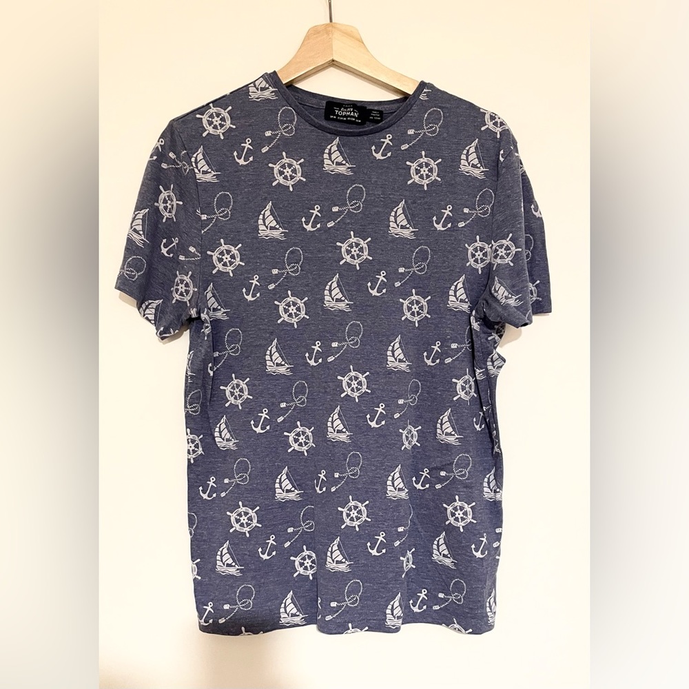 TopMan Nautical Tee Size Medium BUY ONE GET TWO FREE on items marked $5!!!!